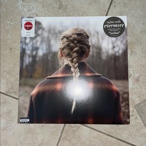 Evermore by Taylor Swift Target Exclusive Red Vinyl Record